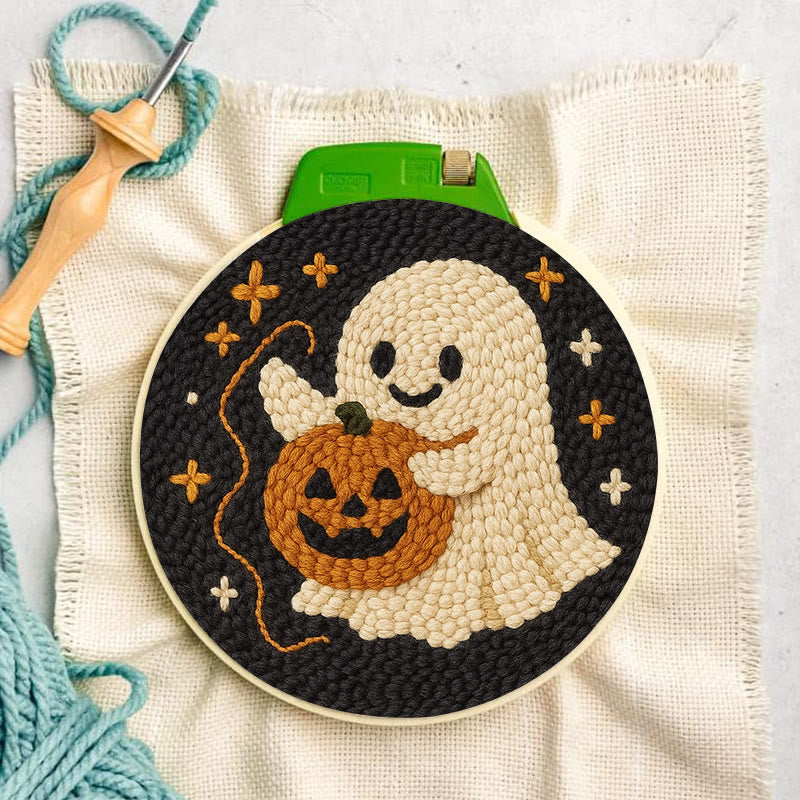  Sewing Ghost Punch Needle Kit - Easy Handmade Craft | Perfect Halloween Collection  - image 10