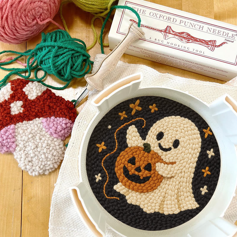  Sewing Ghost Punch Needle Kit - Easy Handmade Craft | Perfect Halloween Collection  - image 11