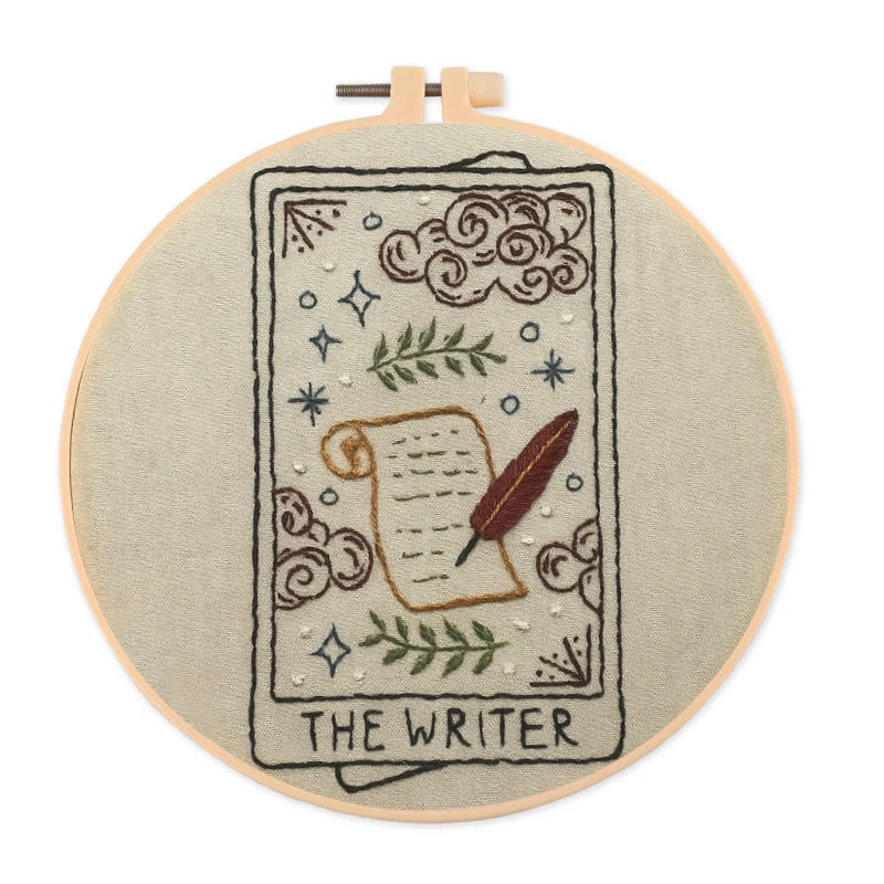 Rubbyoo Embroidery Kit - Magic Writer | Beginner Handmade Project | Diy Stitch Craft - 20*20cm - image 0