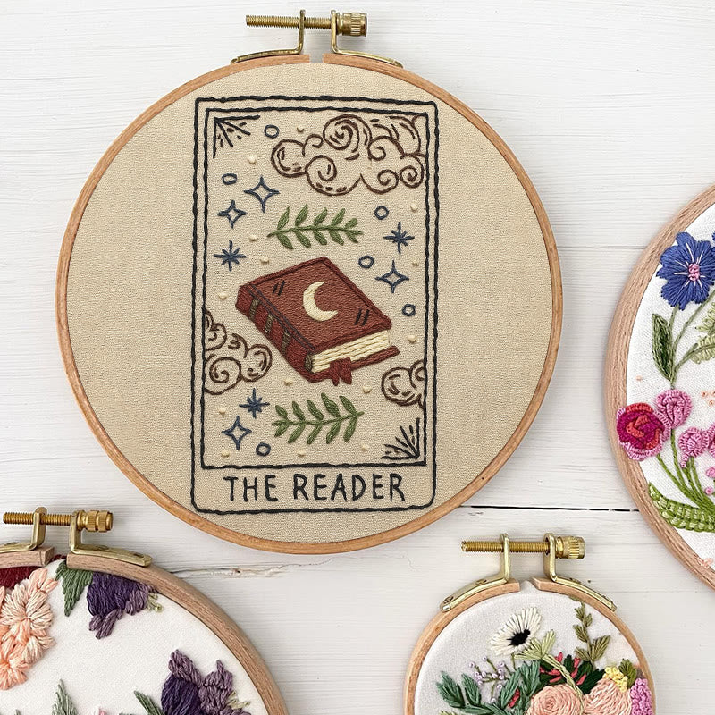 Rubbyoo Embroidery Kit - Witchy Book | Easy Handmade Decor | Gifts For Book Lover  - image 8