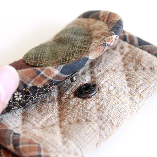 Embroidery Patchwork Wallet Kit | Unique Diy Craft  | Personalized Valentine's Day Gifts  - image 1