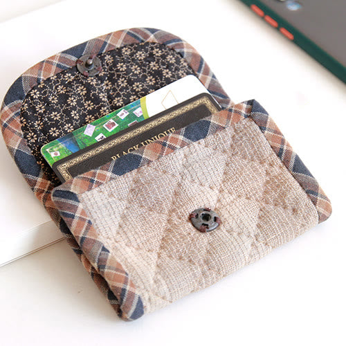 Embroidery Patchwork Wallet Kit | Unique Diy Craft  | Personalized Valentine's Day Gifts  - image 2