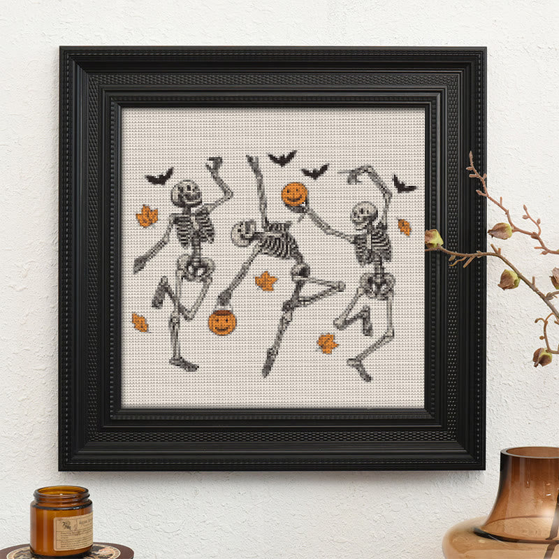  Cross Stitch Kit - Ghost Dance Party | Halloween Needle craft | Perfect For Home Decor - image 9