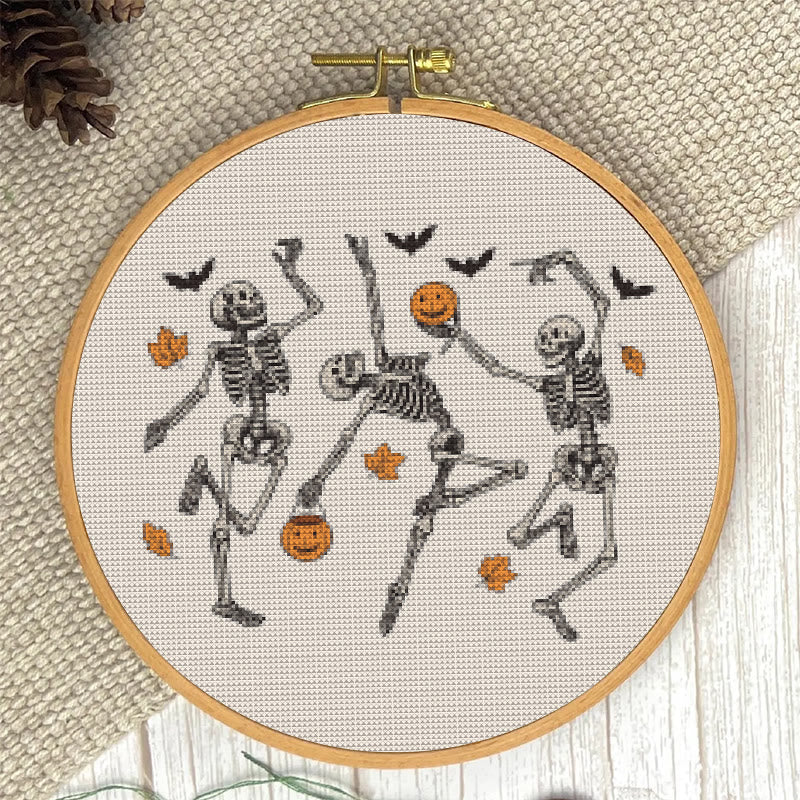  Cross Stitch Kit - Ghost Dance Party | Halloween Needle craft | Perfect For Home Decor - image 6