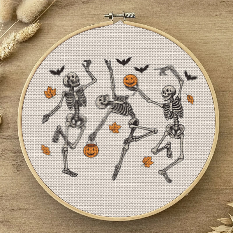  Cross Stitch Kit - Ghost Dance Party | Halloween Needle craft | Perfect For Home Decor - image 5