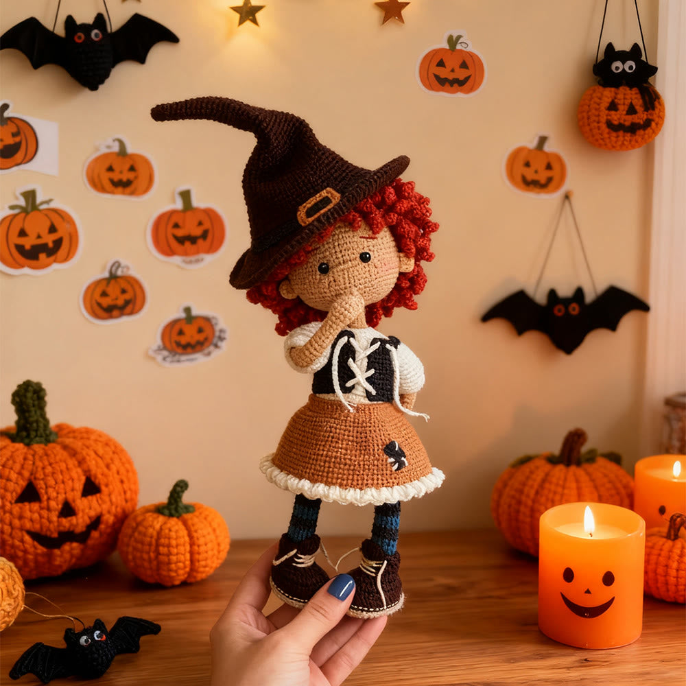 Diy Handmade Witch Girl Kit - Halloween Spooky Craft | Home Hanging Decoration  - image 3