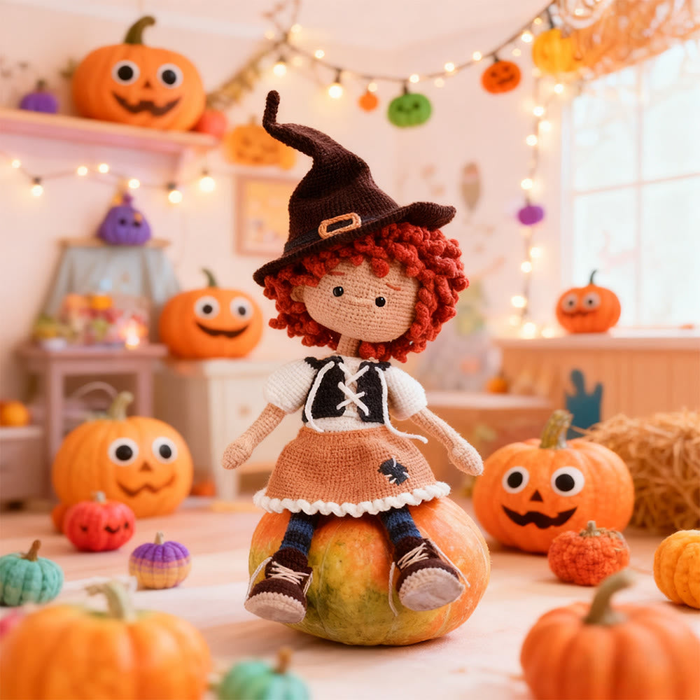 Diy Handmade Witch Girl Kit - Halloween Spooky Craft | Home Hanging Decoration  - image 5