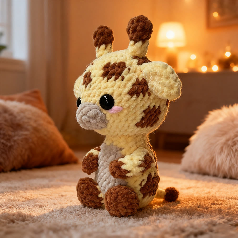 Diy Handmade Baby Giraffe Kit - Diy Plush Doll | Perfect Gift For Child  - image 4