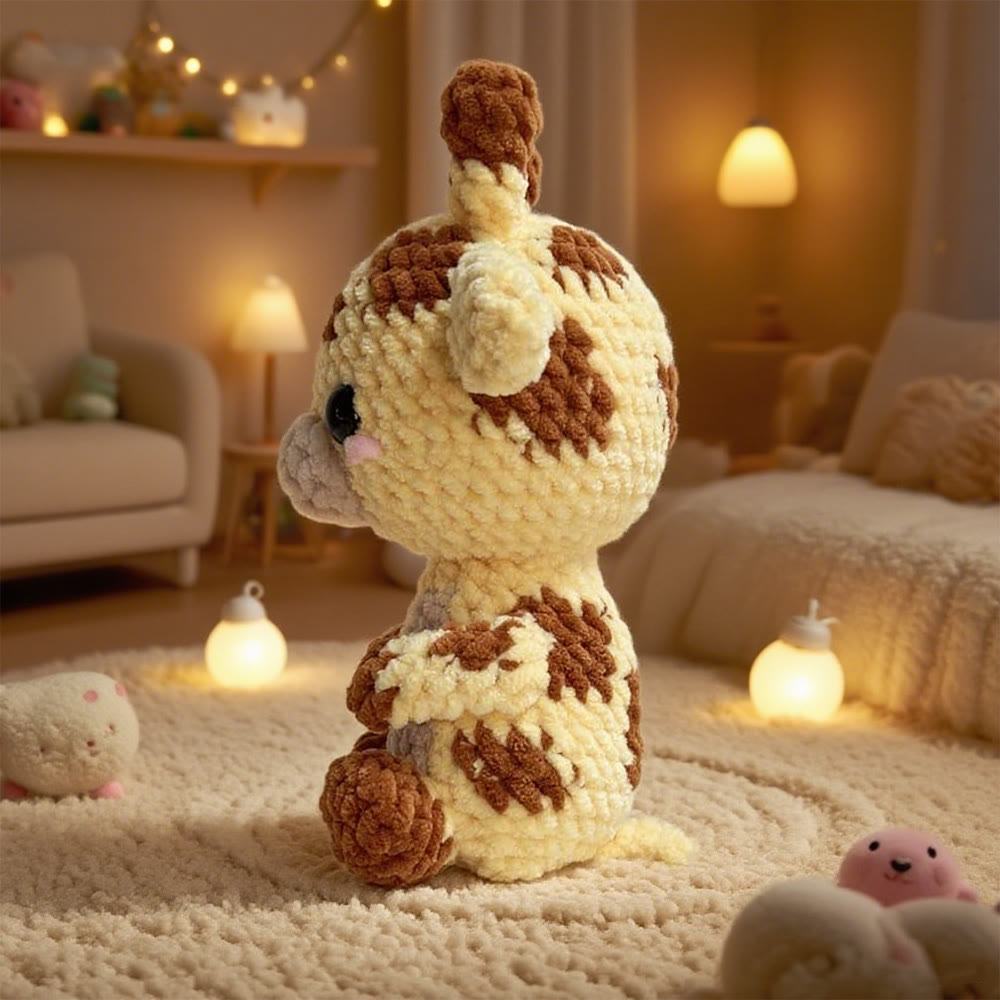 Diy Handmade Baby Giraffe Kit - Diy Plush Doll | Perfect Gift For Child  - image 5