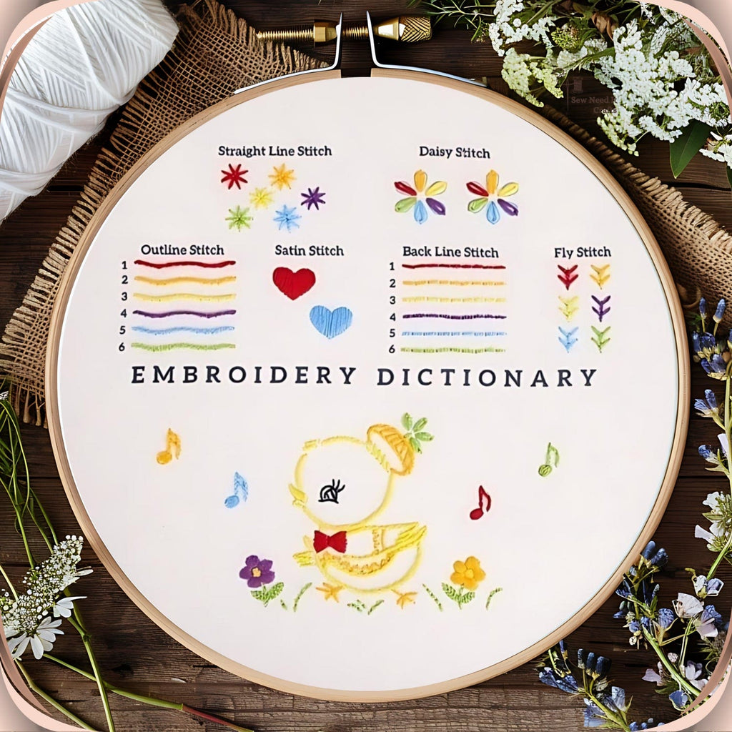 Rubbyoo 3-piece Embroidery Starter Kit - Adorable Animal  Practice Pattern | Diy Art Craft For Aldult - image 3