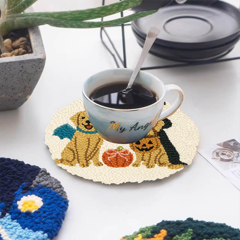 Witch Dogs Punch Needle Kit - Special Halloween Animal Craft | Perfect Gift For Puppy Lovers - image 11