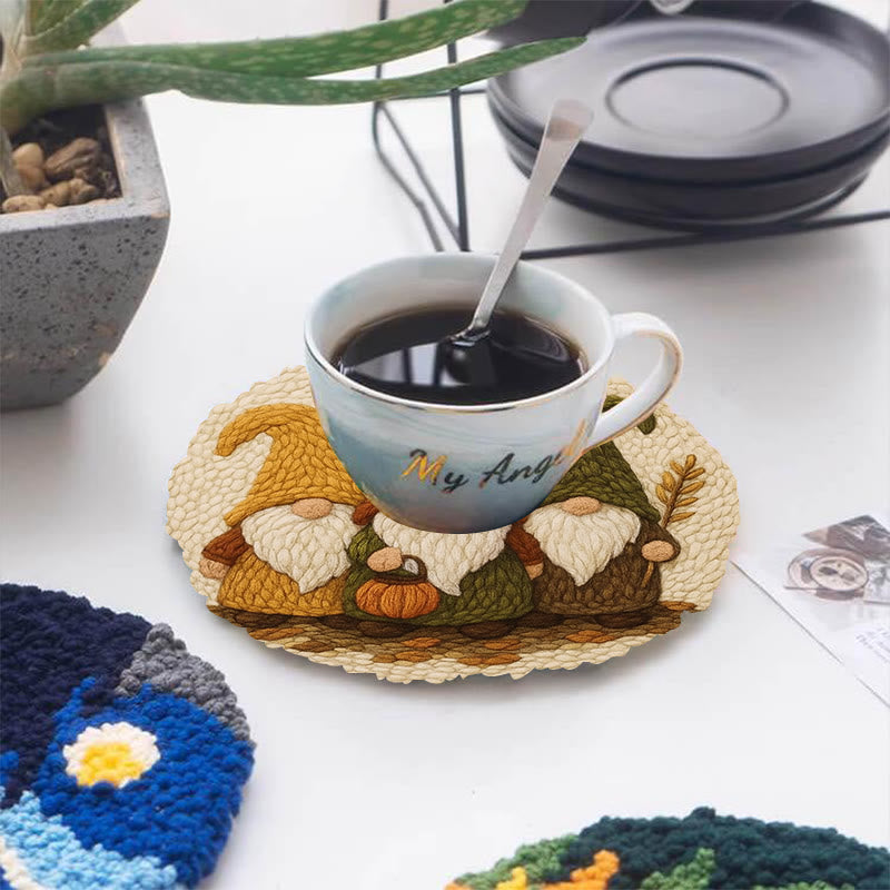 Mysterious Gnome Punch Needle Kit - Spooky Halloween Craft | Diy Needle Art - image 10