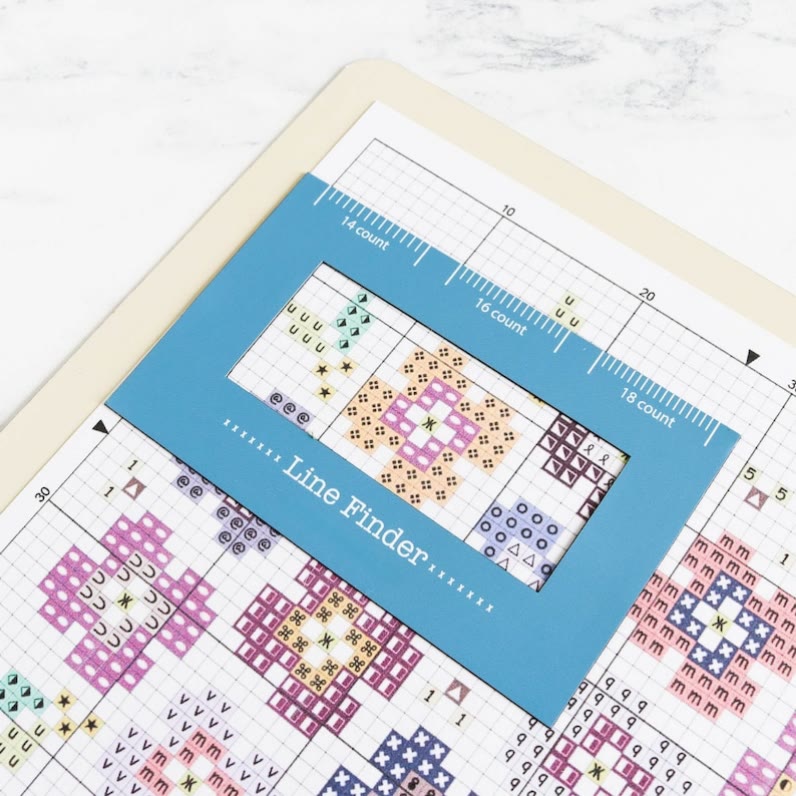 Cross Stitch Magnetic Line Finder | Sewing Pattern Marker | Perfect Handmade Tool For Crafters - image 1