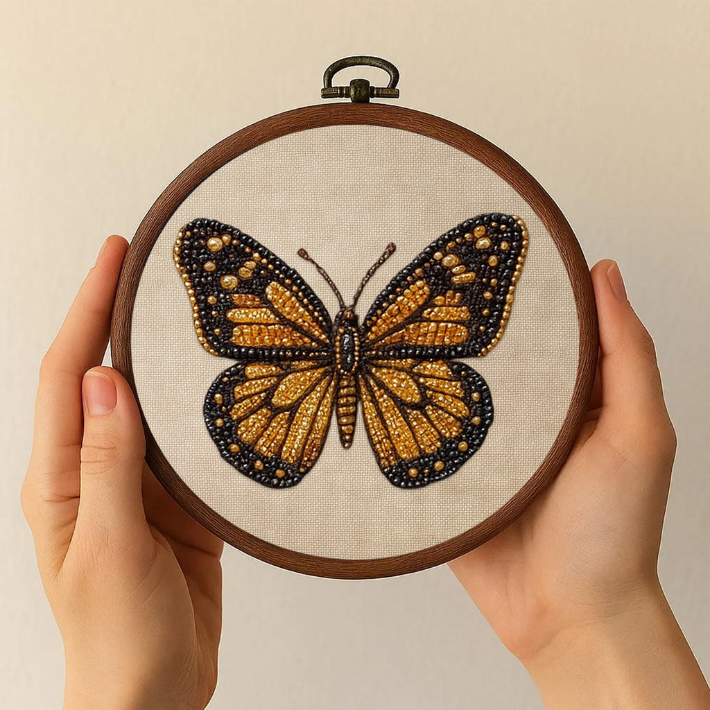 Rubbyoo Bead Embroidery Kit - Little Betterfly | Charming Desk Decor | Precious Gifts For Her  - image 10