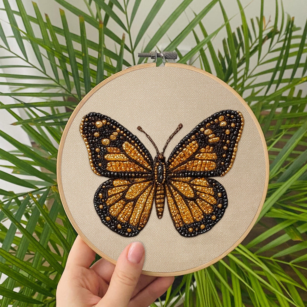 Rubbyoo Bead Embroidery Kit - Little Betterfly | Charming Desk Decor | Precious Gifts For Her  - image 8