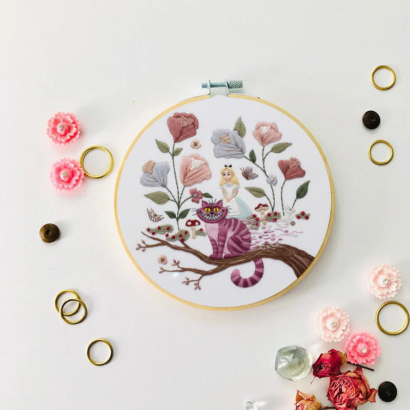 Rubbyoo Embroidery Kit - Whimsical Garden | Adorable Handmade Craft |  Diy Needle Art  - image 5