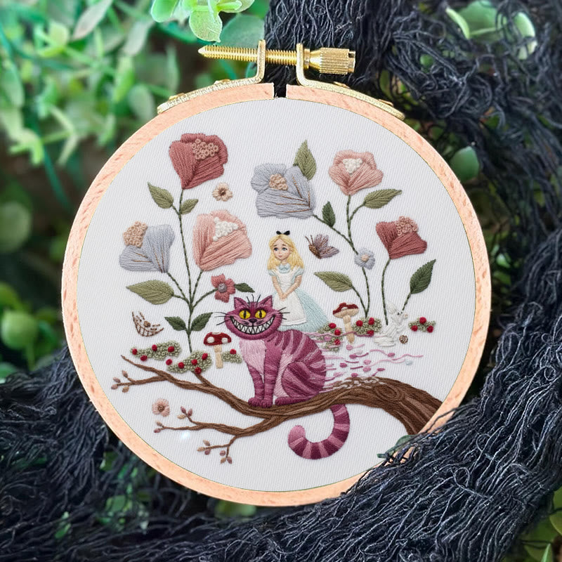 Rubbyoo Embroidery Kit - Whimsical Garden | Adorable Handmade Craft |  Diy Needle Art  - image 4