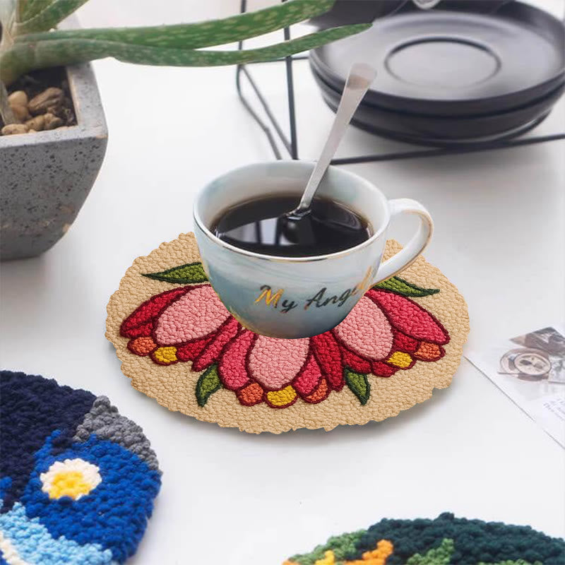 Floral Bow Punch Needle Kit - Personalized Needle Art | Nice Gift For Her  - image 8