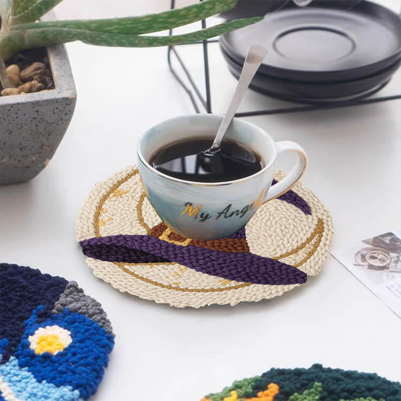 Witch Hat Punch Needle Kit - Halloween Handmade Craft | Unique Decorative Art  - image 10