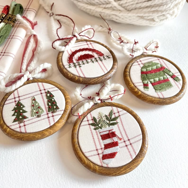 Christmas Stick And Stitch Patterns | Perfect For Diy Handicraft | Nice Holiday Ornaments - image 4