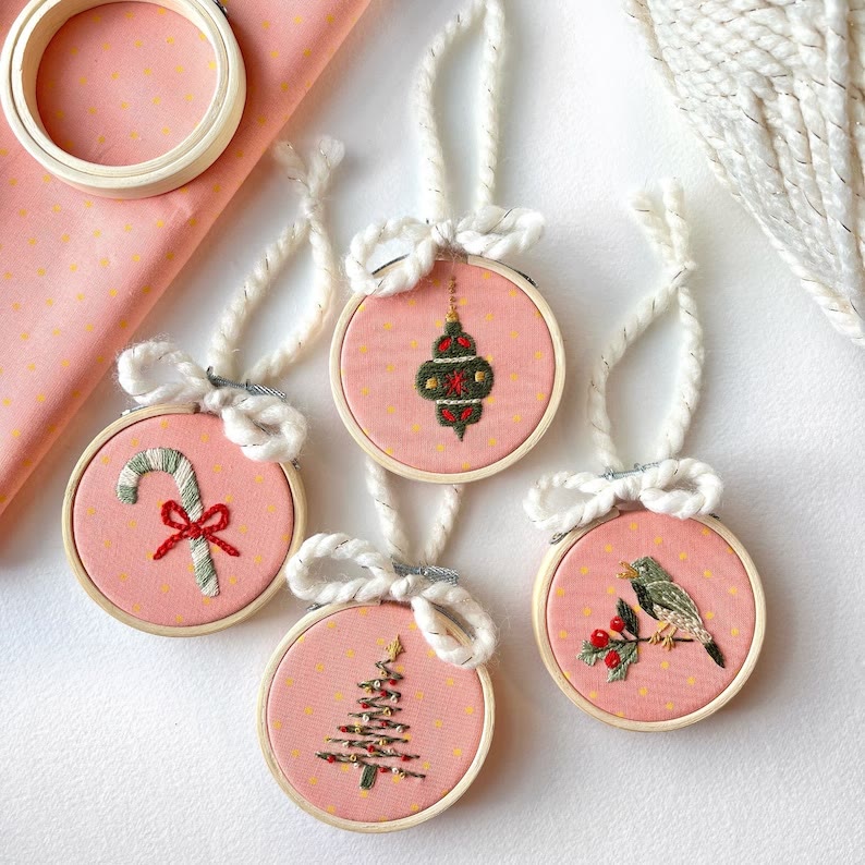 Christmas Stick And Stitch Patterns | Perfect For Diy Handicraft | Nice Holiday Ornaments - image 1