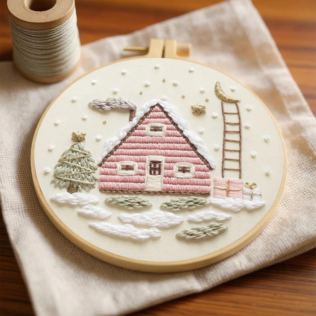 Rubbyoo Embroidery Kit - Christmas Eve | Diy Beginner Project | Christmas Decorative Craft  - image 5