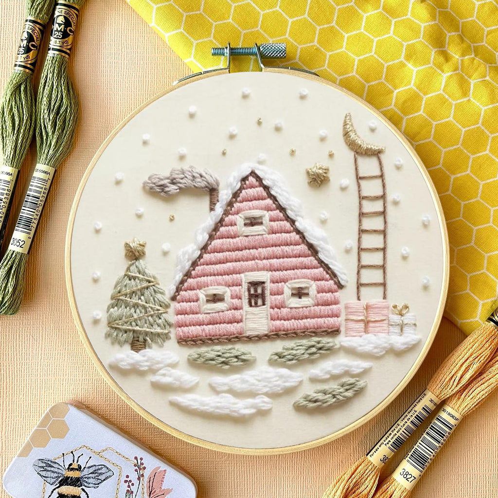 Rubbyoo Embroidery Kit - Christmas Eve | Diy Beginner Project | Christmas Decorative Craft  - image 3