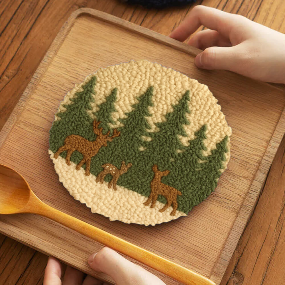 Mystic Forest Punch Needle Kit - Unique Handmade Craft | Perfect For Living Room Decor - image 9