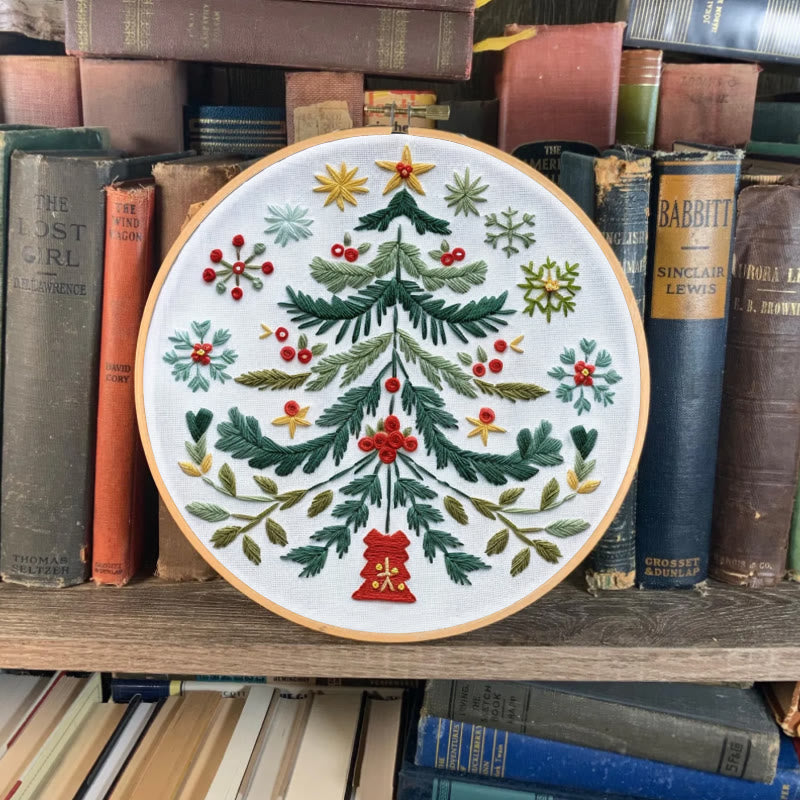 Rubbyoo Embroidery Kit - Christmas Tree | Handmade Festive Craft | Unique Christmas Gift - image 9