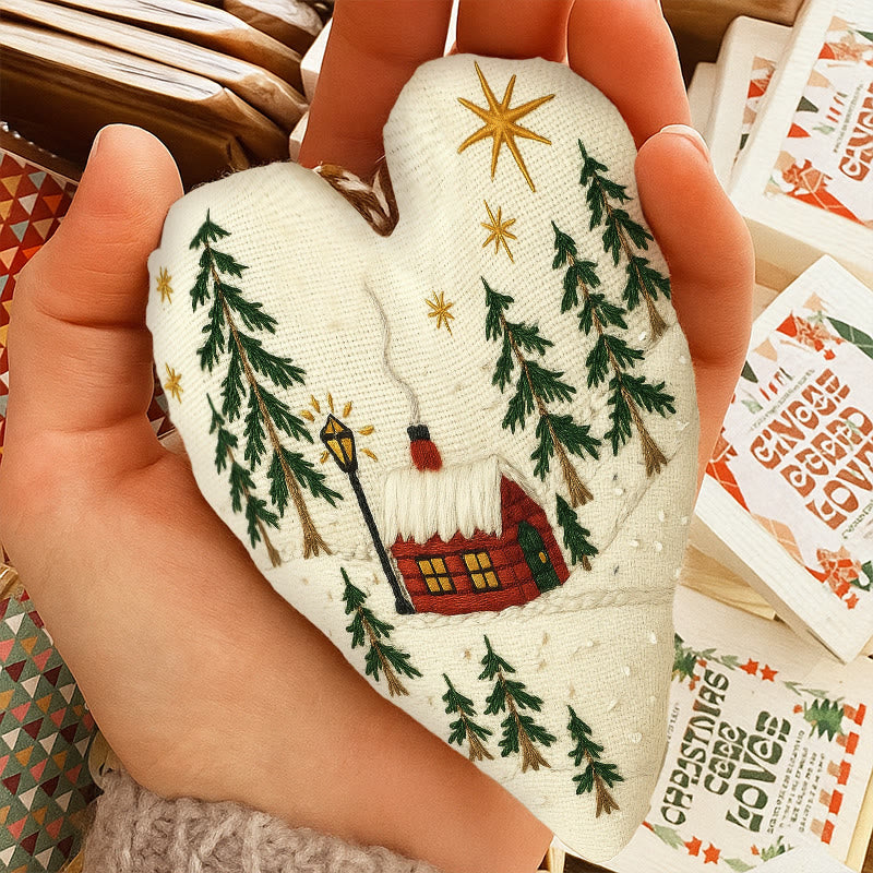 Rubbyoo Heart Embroidery Kit - Shining Night | Christmas Host Gift | Perfect Home Decor - image 7