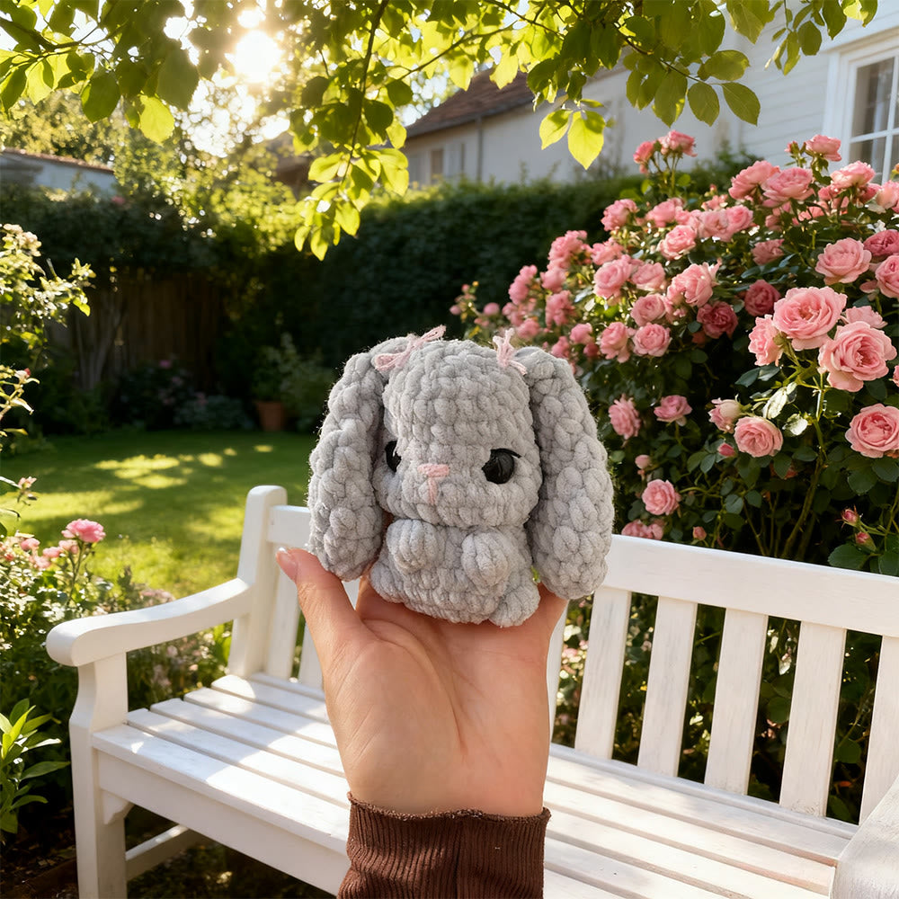 Diy Handmade Cutest Bunny Crochet Kit -  Diy Holiday Yarn Craft | Perfect Gift For Rabbit Lover - image 2