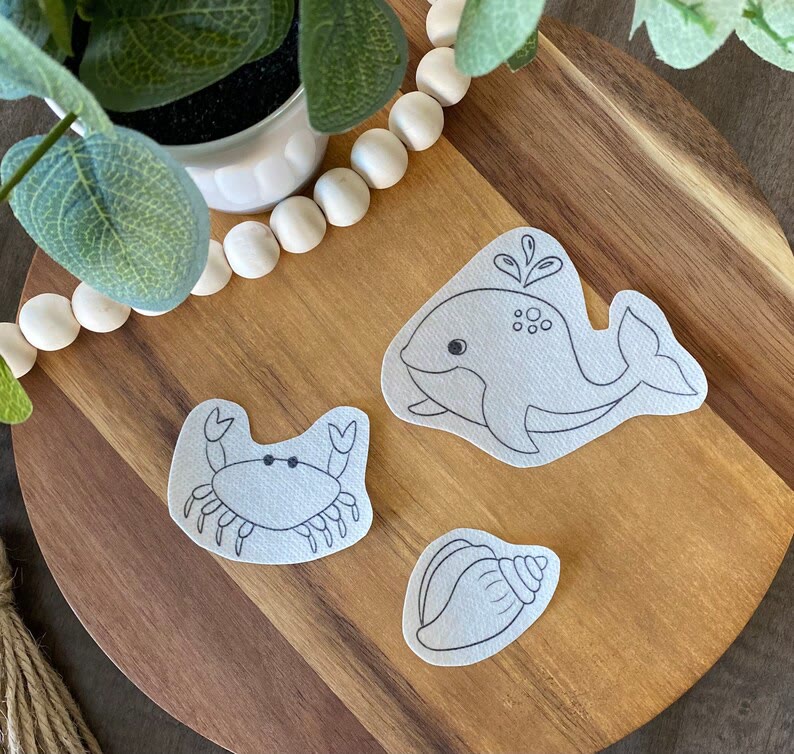 Christmas Stick And Stitch Patterns | Diy Marine Animals Stick | Perfect For Various Cloth Creation  - image 4