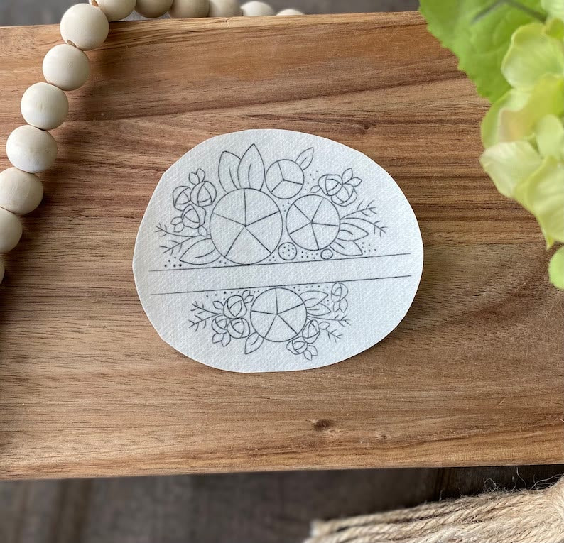 Christmas Stick And Stitch Patterns | Diy Floral Pocket Pair Stick | Creative Pocket Stitch Design  - image 4