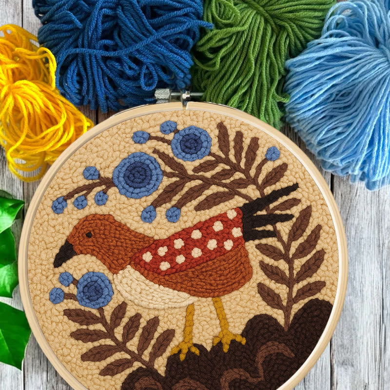 Little Turtledove Punch Needle Kit - Unique Bird Art | Perfect Craft For Beginner - image 6