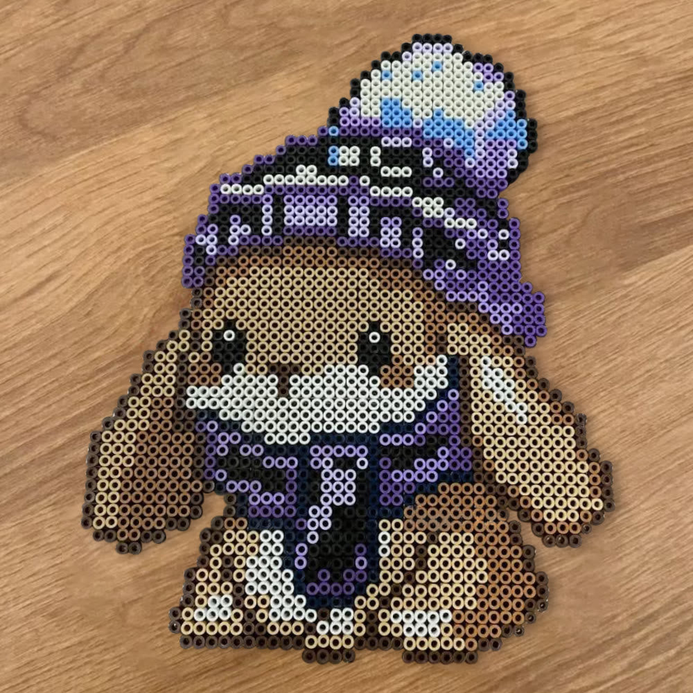 Rubbyoo Perler Beads Kit - Cutest Bunny  | Diy Handmade Craft | Perfect Birthday Gift Idea - image 4