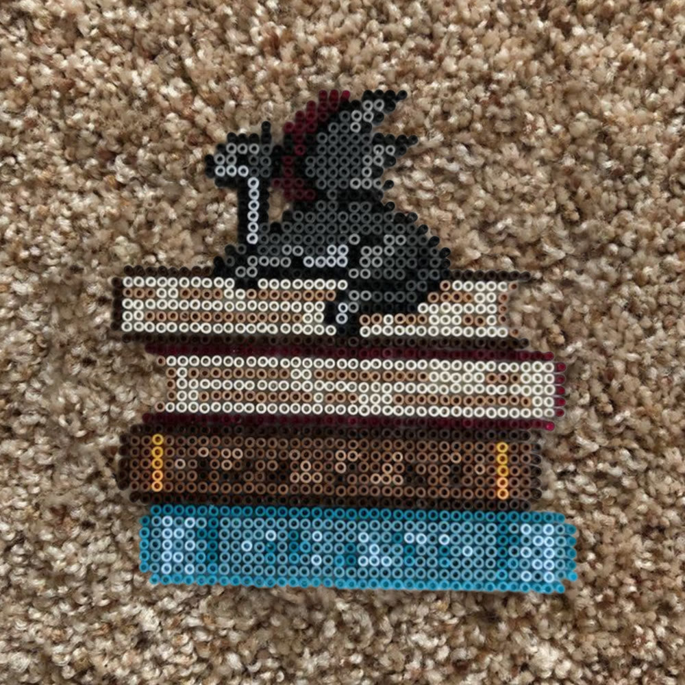 Rubbyoo Perler Beads Kit - Dragon And Book | Easy Handmade Craft | Diy Home Decoration - image 9