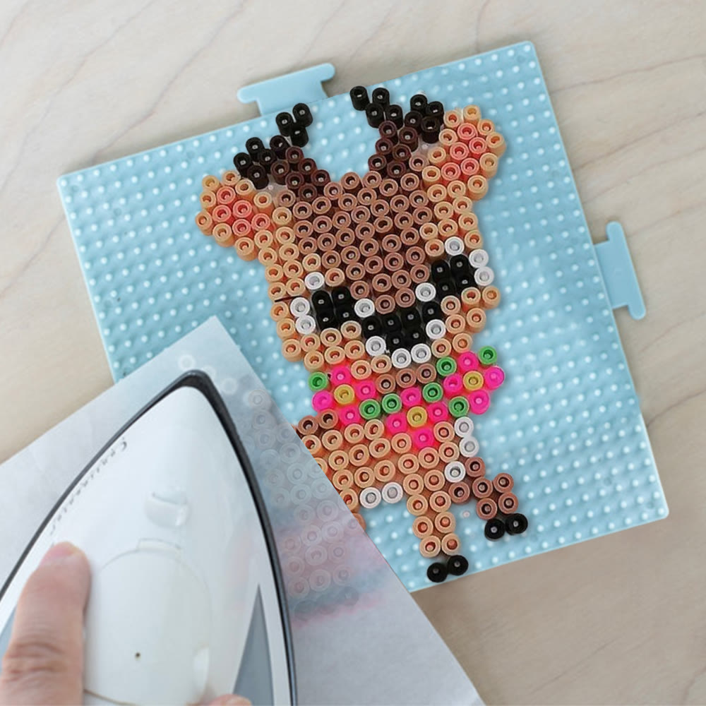 Rubbyoo Perler Beads Kit - Christmas Deer | Diy Wall Hanging Adornment | Nice Gifts For Kids - image 1