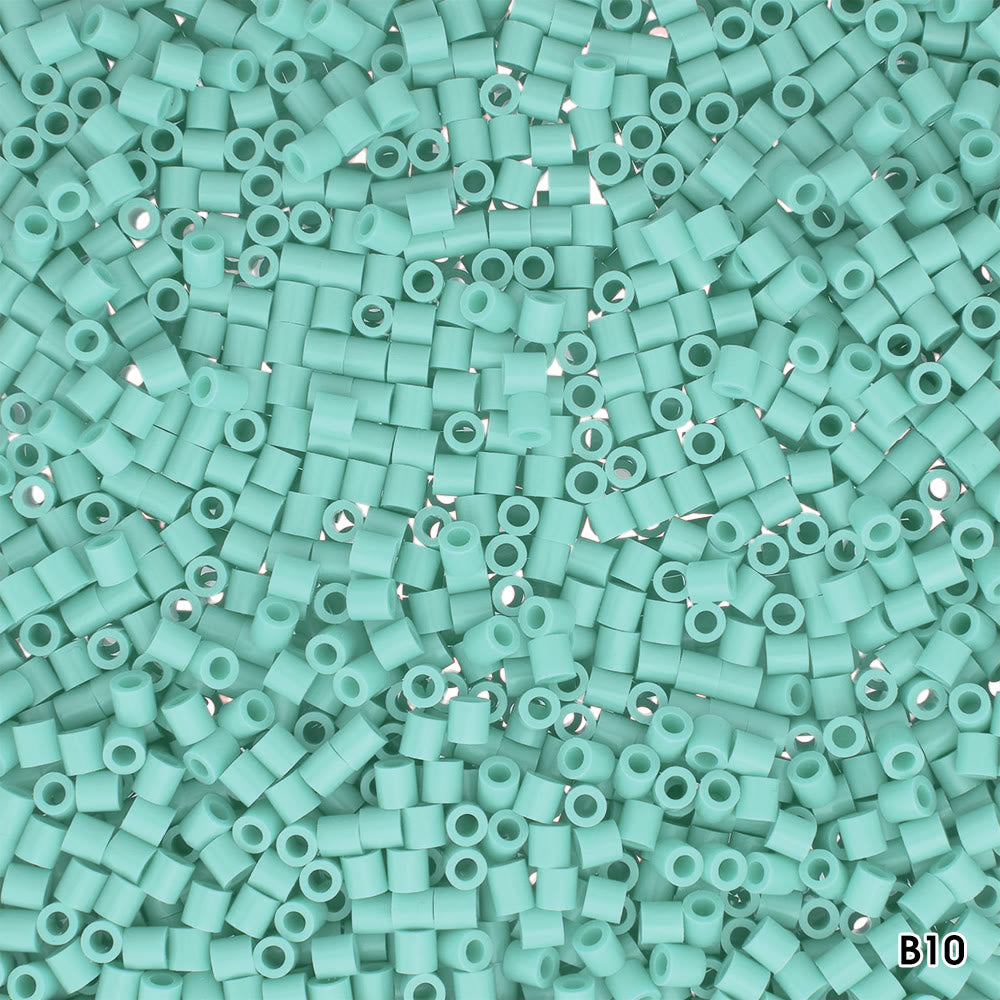 1000 Perler Beads Bag - Green Colour Series | Perfect Gift For Perler Diy Lover  - B10 - image 4