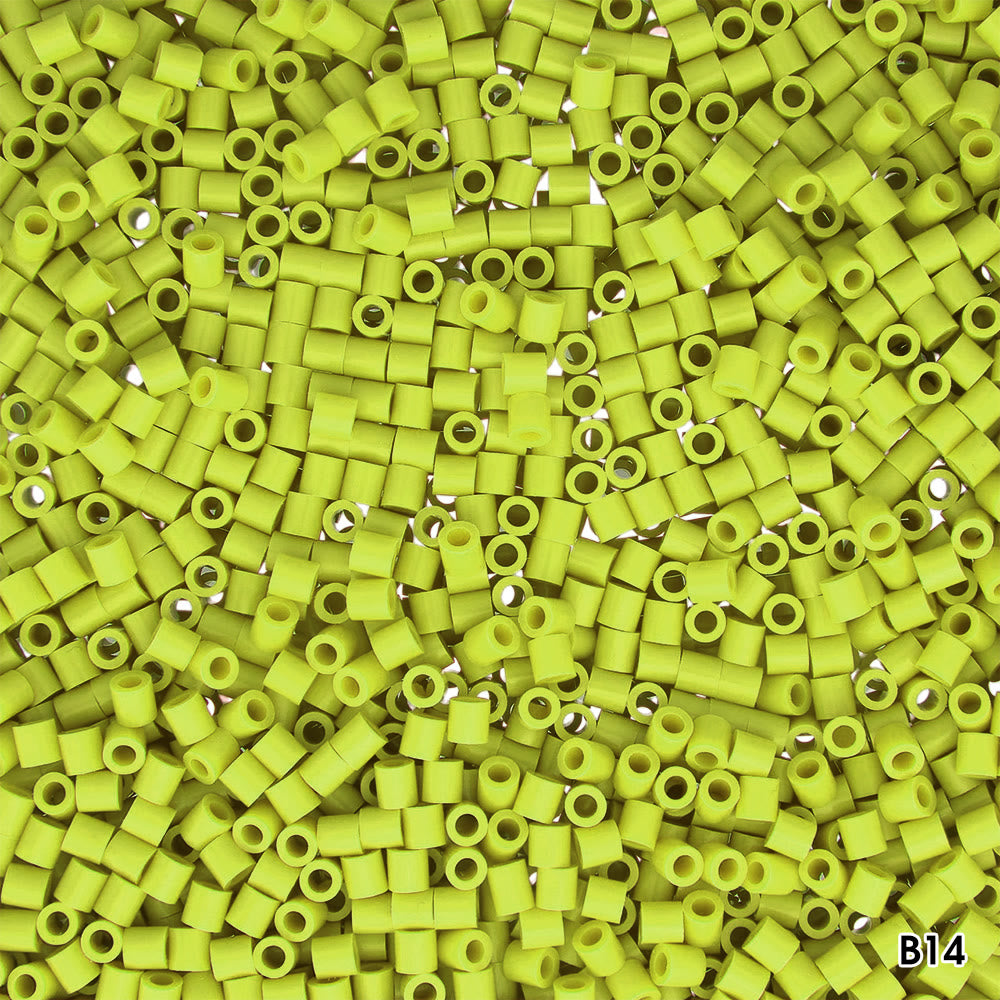 1000 Perler Beads Bag - Green Colour Series | Perfect Gift For Perler Diy Lover  - B14 - image 6