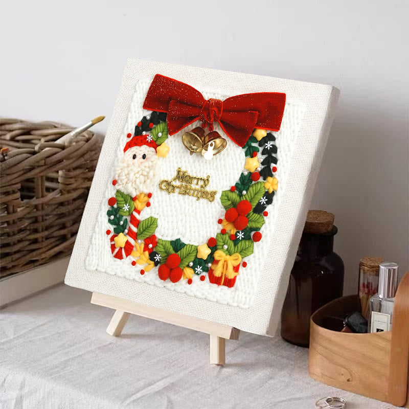 Christmas Series Square Punch Needle Kit - Personalized Needle Craft | Nice Christmas Decorative Gifts  - image 10