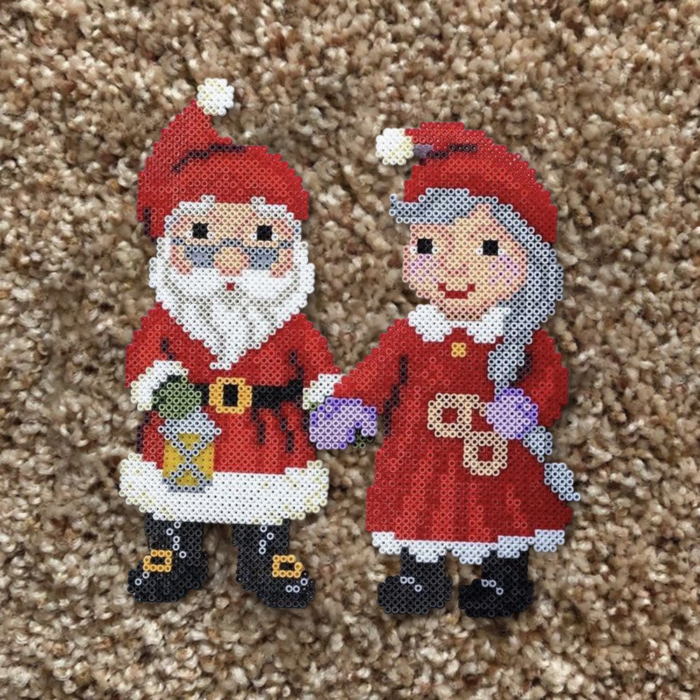 Rubbyoo Perler Beads Kit - Christmas Santa Claus | Relaxing Handmade Craft | Creative Holiday Gifts  - image 8