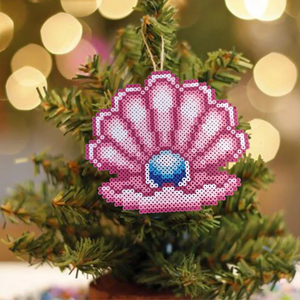 Rubbyoo Perler Beads Kit - Pink Seashell | Diy Handmade Gift Idea | Perfect Set For Fuse Beads Starter  - image 9