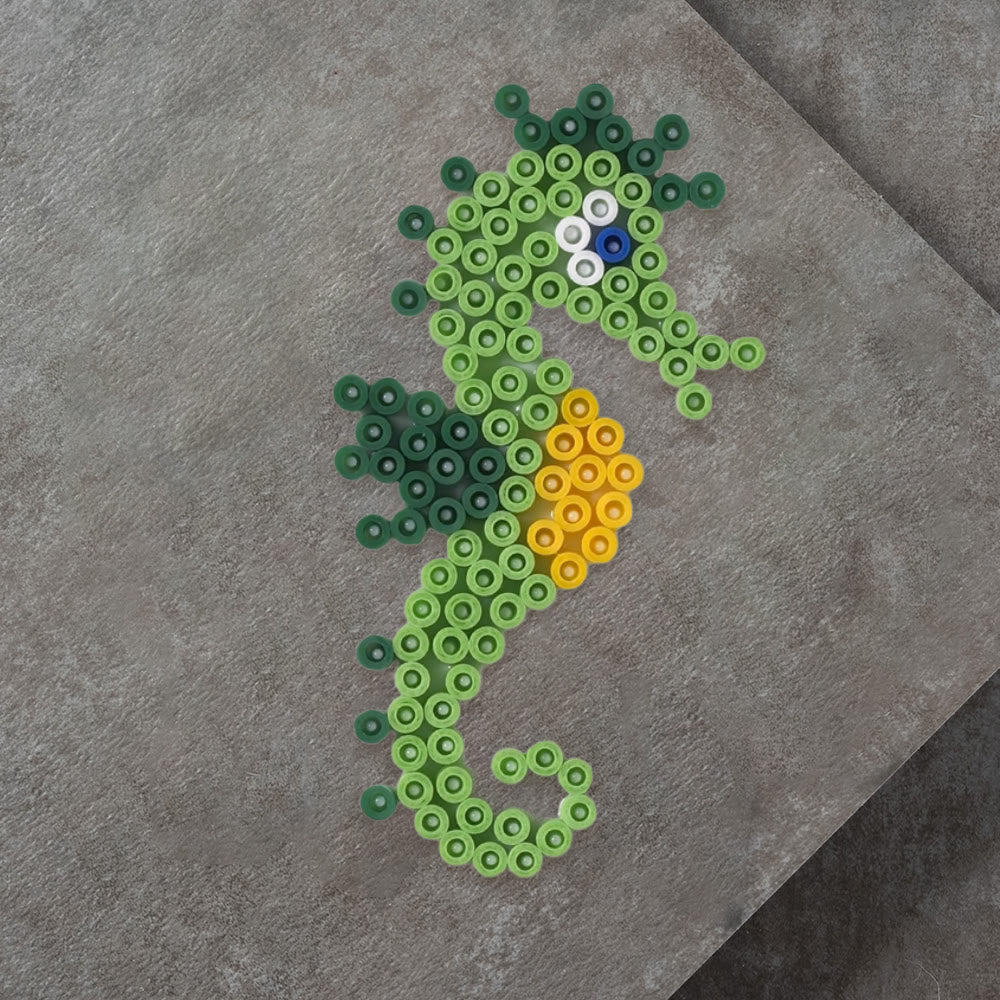 Rubbyoo Perler Beads Kit -  Seahorse | Personalized Animal Craft  | Diy Pixel Wall Decoration  - image 8