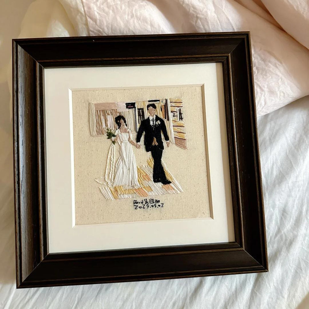 Rubbyoo Embroidery Kit - Scenery Series Needlecraft | Diy Home Decor | Unique Housewarming Gift - Romantic Wedding   - image 12