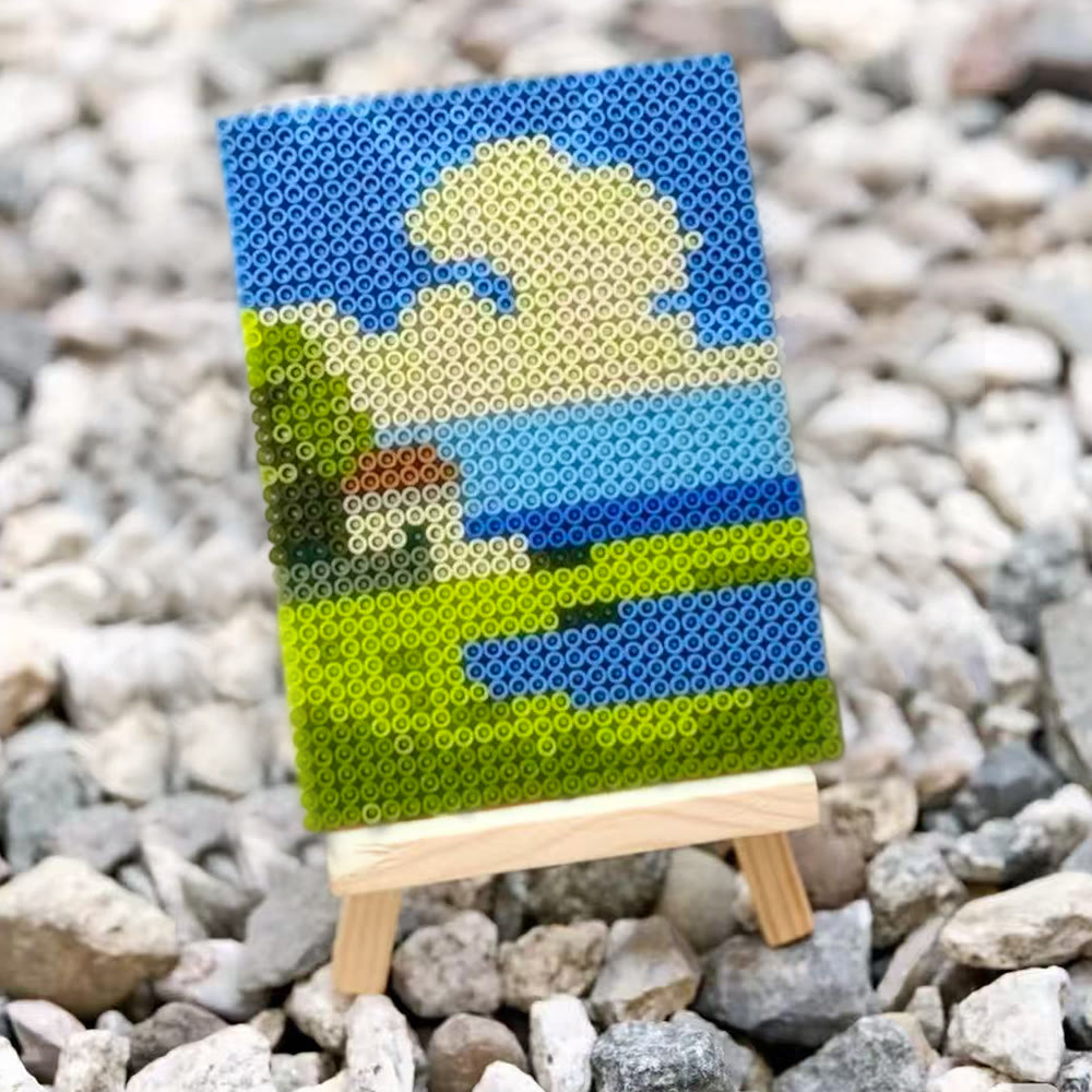Rubbyoo Perler Beads Kit - Sunny Day | Diy Handmade Travel Souvenir | Perfect Gift For Friend - image 7