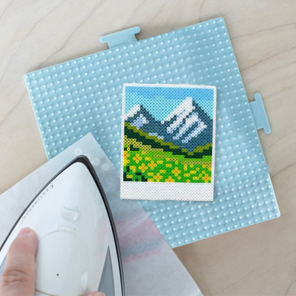 Rubbyoo Perler Beads Kit - Scenic Valley | Diy Wall Decor | Unique Nature Art  - image 8