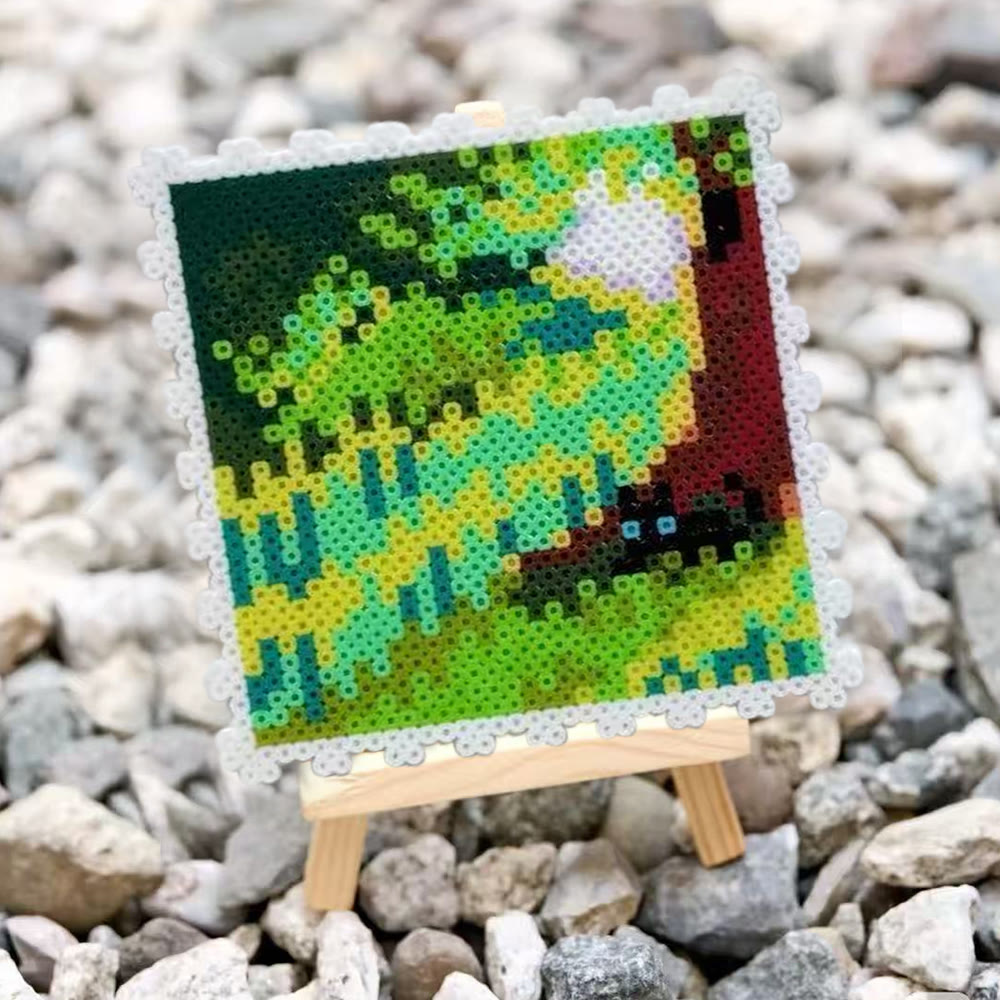 Rubbyoo Perler Beads Kit - The Shade Of Trees | Unique Handmade Craft | Easy Pixels Art - image 5