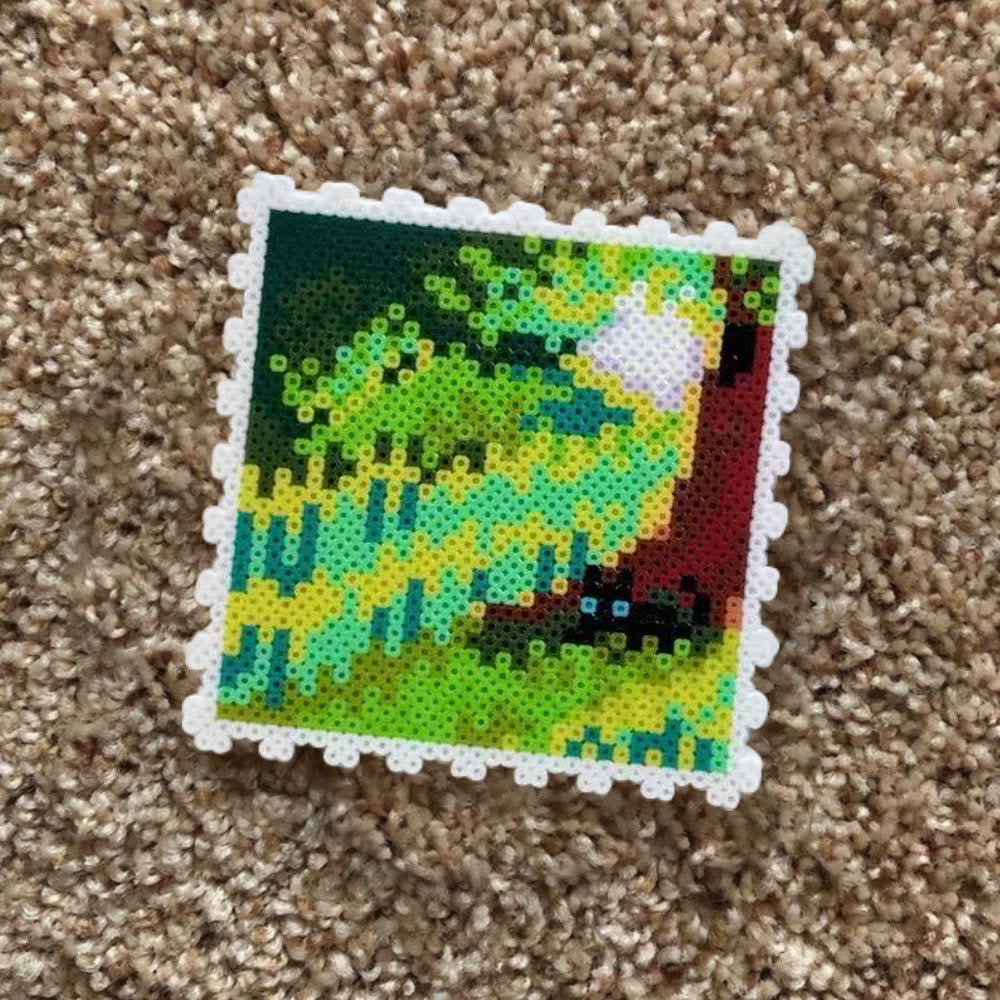 Rubbyoo Perler Beads Kit - The Shade Of Trees | Unique Handmade Craft | Easy Pixels Art - image 7